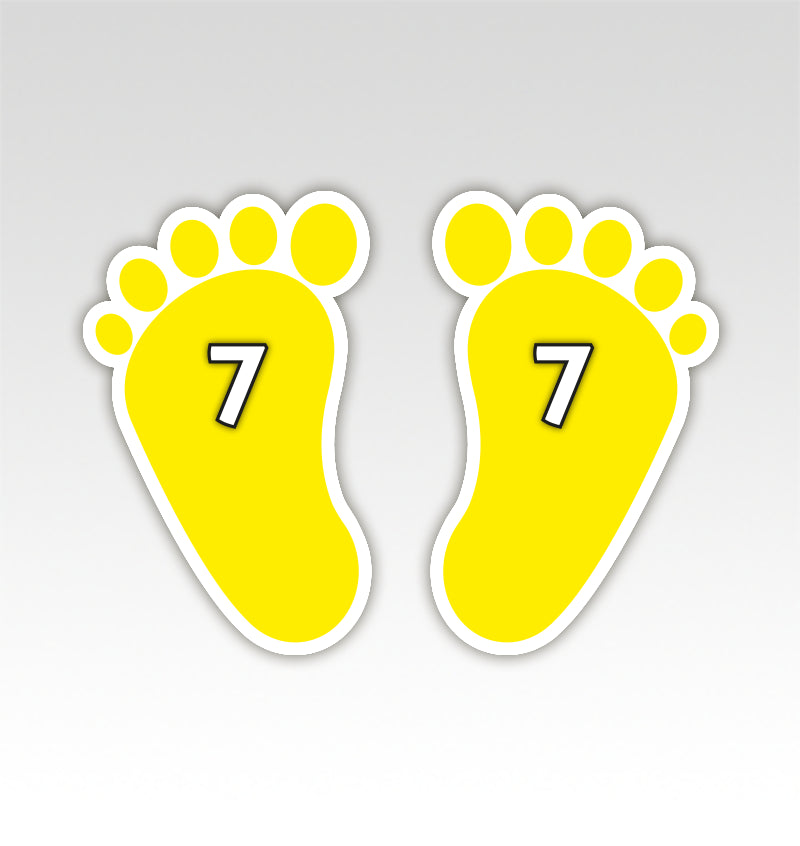 Handen en Voeten Parcours - Bewegend Leren met kleuren, vormen en getallen