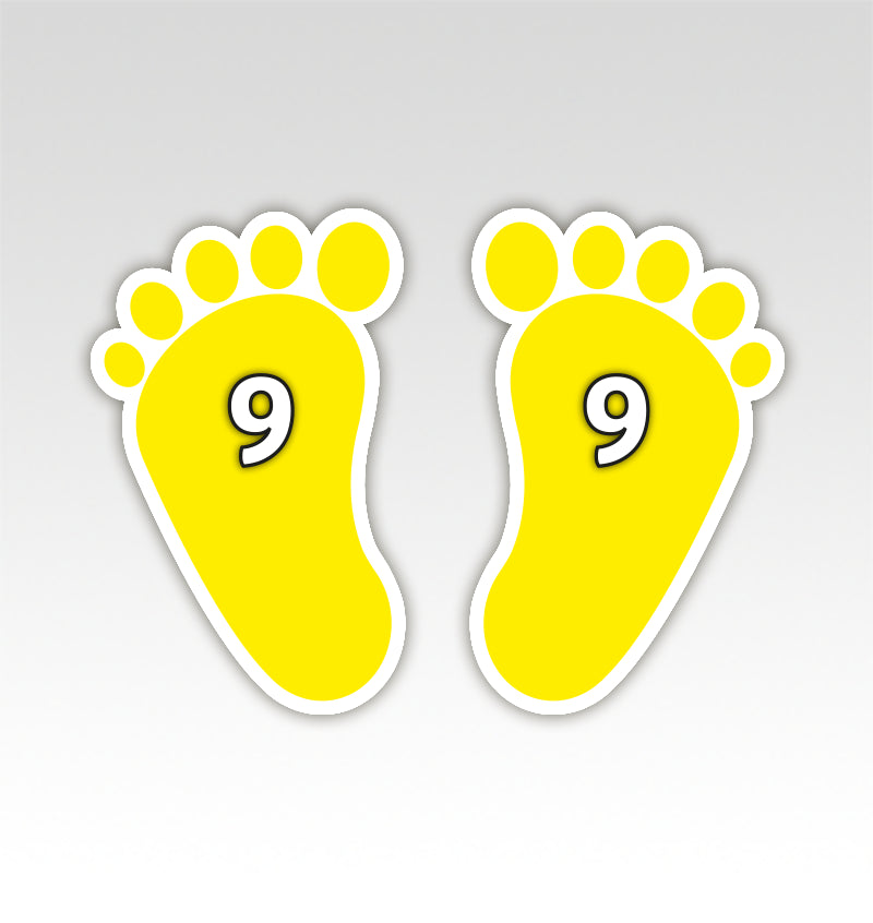 Handen en Voeten Parcours - Bewegend Leren met kleuren, vormen en getallen