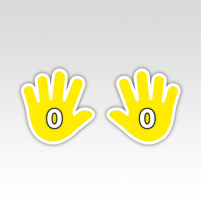 Handen en Voeten Parcours - Bewegend Leren met kleuren, vormen en getallen