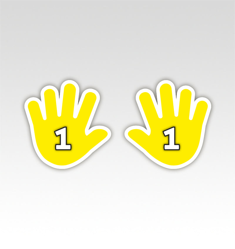 Handen en Voeten Parcours - Bewegend Leren met kleuren, vormen en getallen