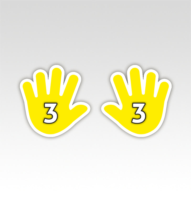 Handen en Voeten Parcours - Bewegend Leren met kleuren, vormen en getallen