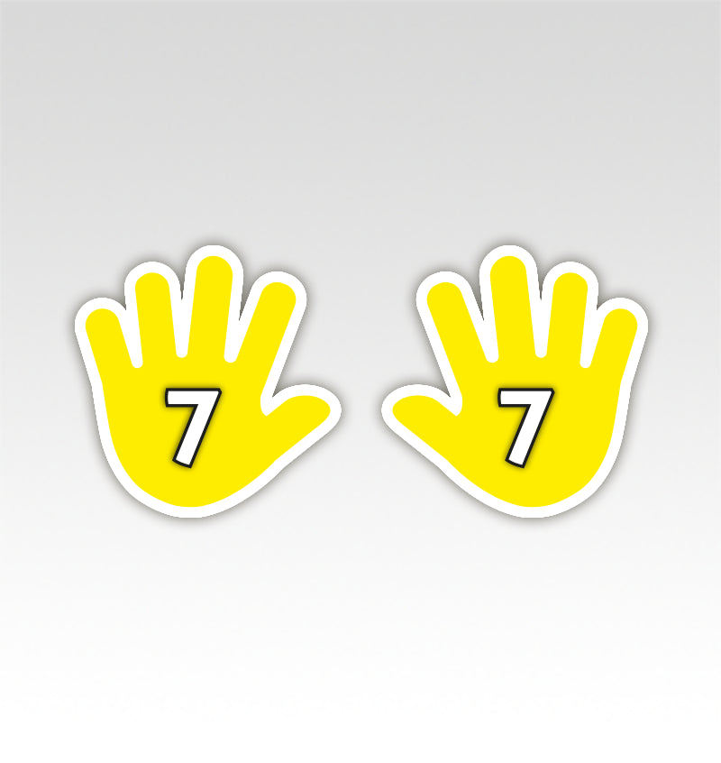 Handen en Voeten Parcours - Bewegend Leren met kleuren, vormen en getallen