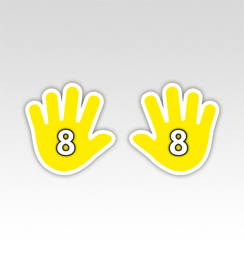 Handen en Voeten Parcours - Bewegend Leren met kleuren, vormen en getallen