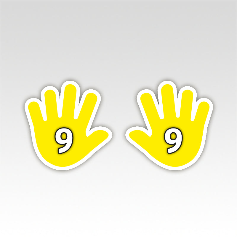 Handen en Voeten Parcours - Bewegend Leren met kleuren, vormen en getallen