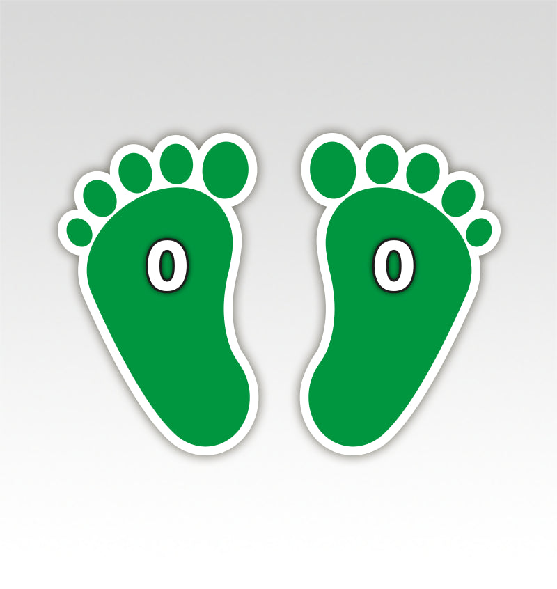 Handen en Voeten Parcours - Bewegend Leren met kleuren, vormen en getallen