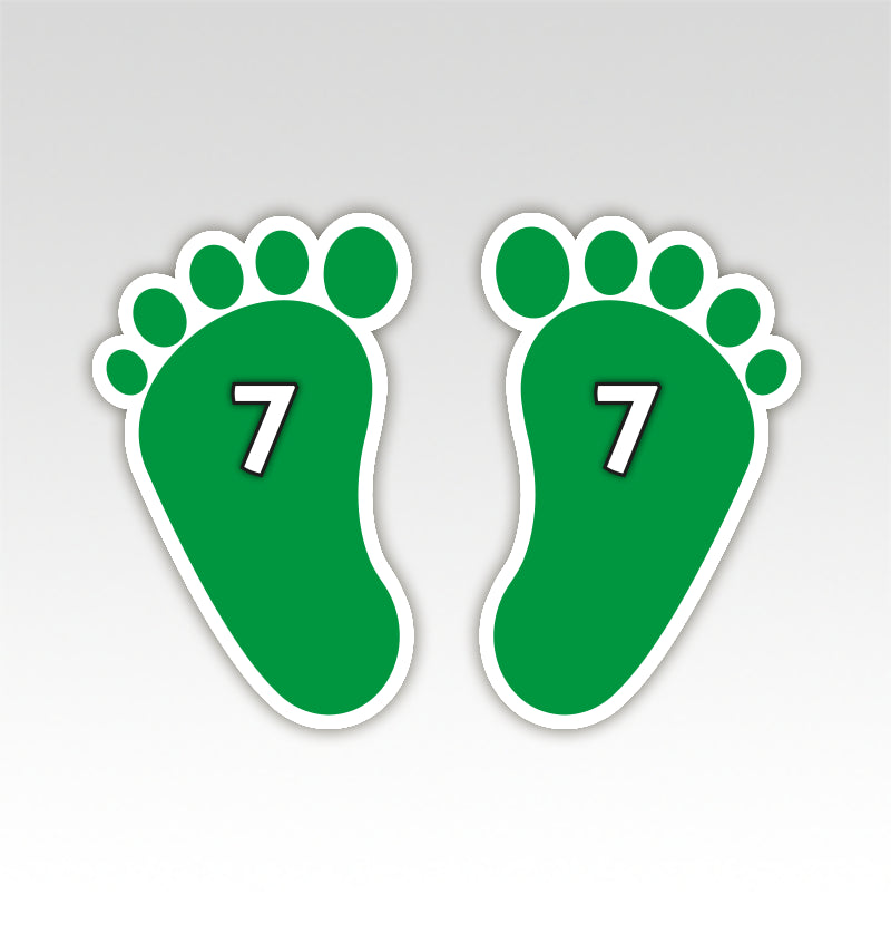 Handen en Voeten Parcours - Bewegend Leren met kleuren, vormen en getallen