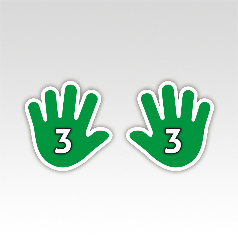 Handen en Voeten Parcours - Bewegend Leren met kleuren, vormen en getallen