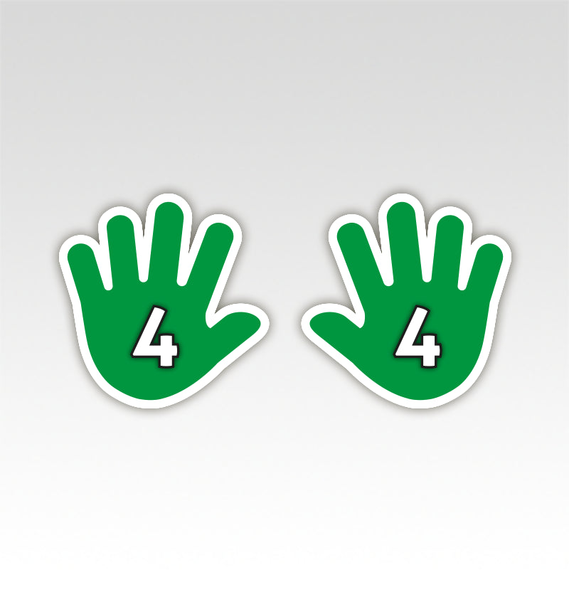 Handen en Voeten Parcours - Bewegend Leren met kleuren, vormen en getallen