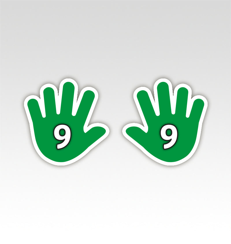 Handen en Voeten Parcours - Bewegend Leren met kleuren, vormen en getallen