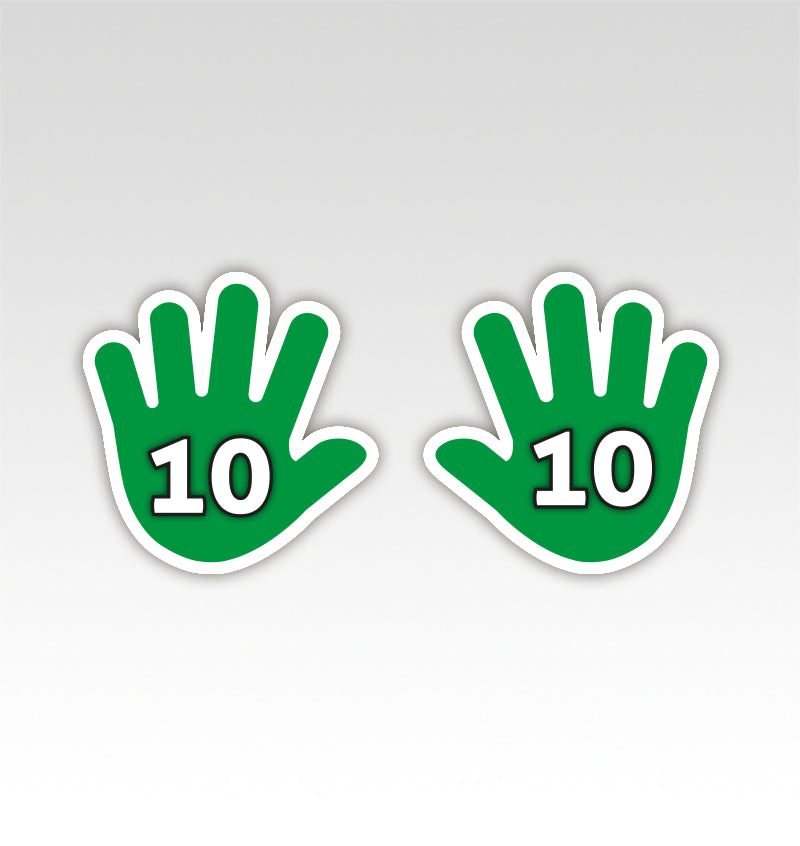 Handen en Voeten Parcours - Bewegend Leren met kleuren, vormen en getallen