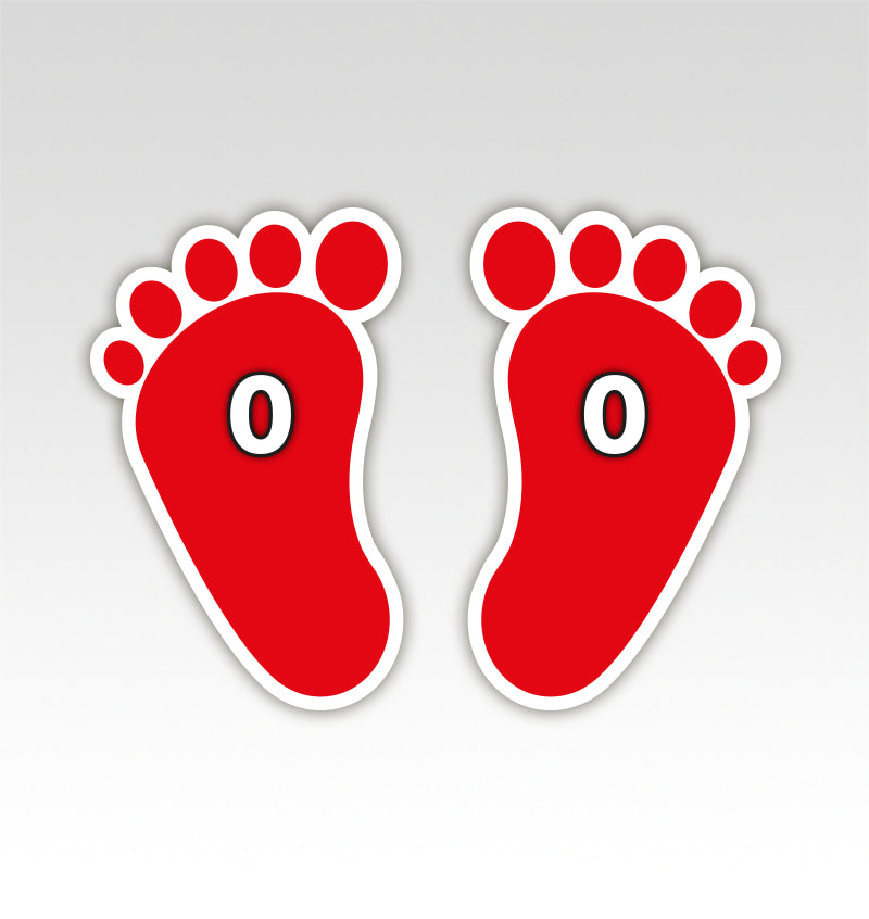 Handen en Voeten Parcours - Bewegend Leren met kleuren, vormen en getallen