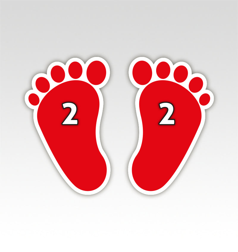 Handen en Voeten Parcours - Bewegend Leren met kleuren, vormen en getallen