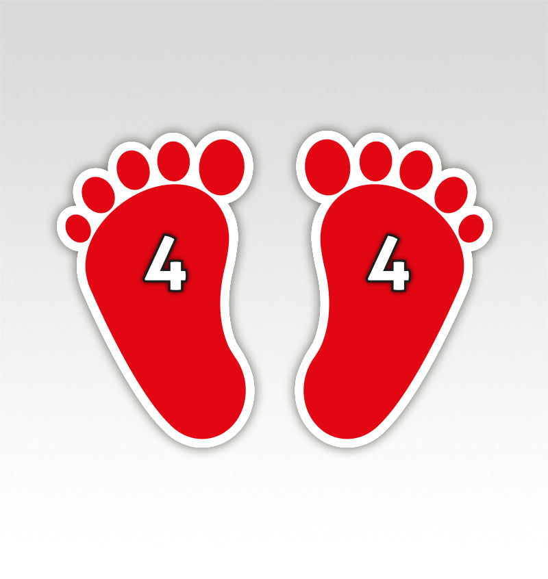 Handen en Voeten Parcours - Bewegend Leren met kleuren, vormen en getallen