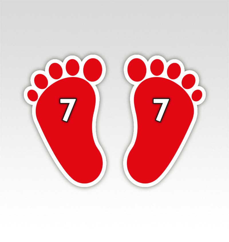 Handen en Voeten Parcours - Bewegend Leren met kleuren, vormen en getallen