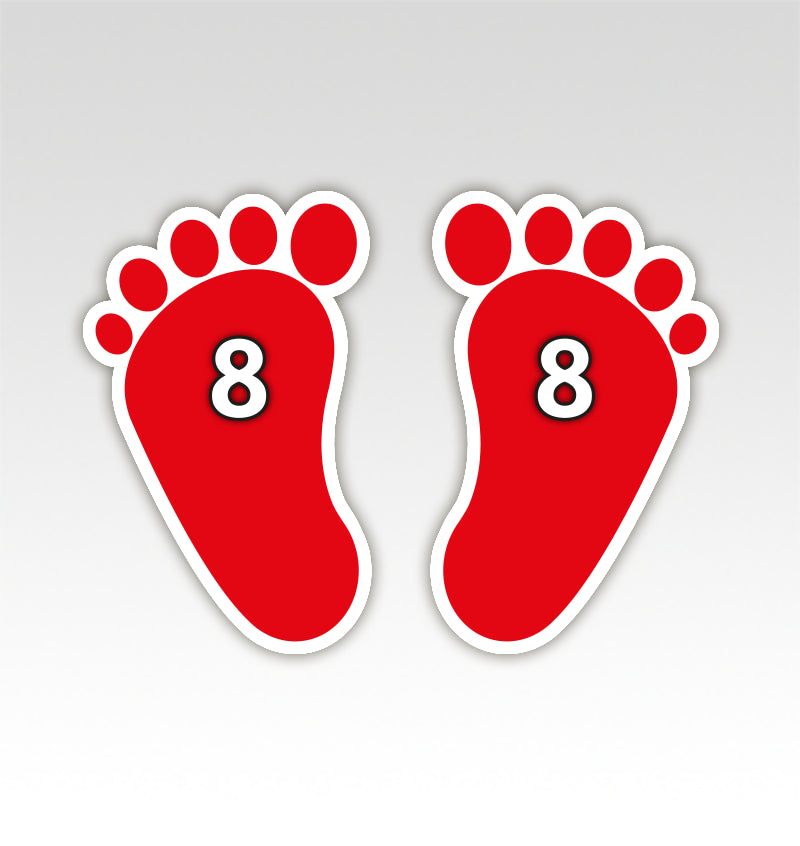 Handen en Voeten Parcours - Bewegend Leren met kleuren, vormen en getallen