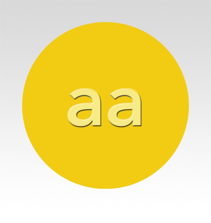 Ronde Lettermatjes Klanken