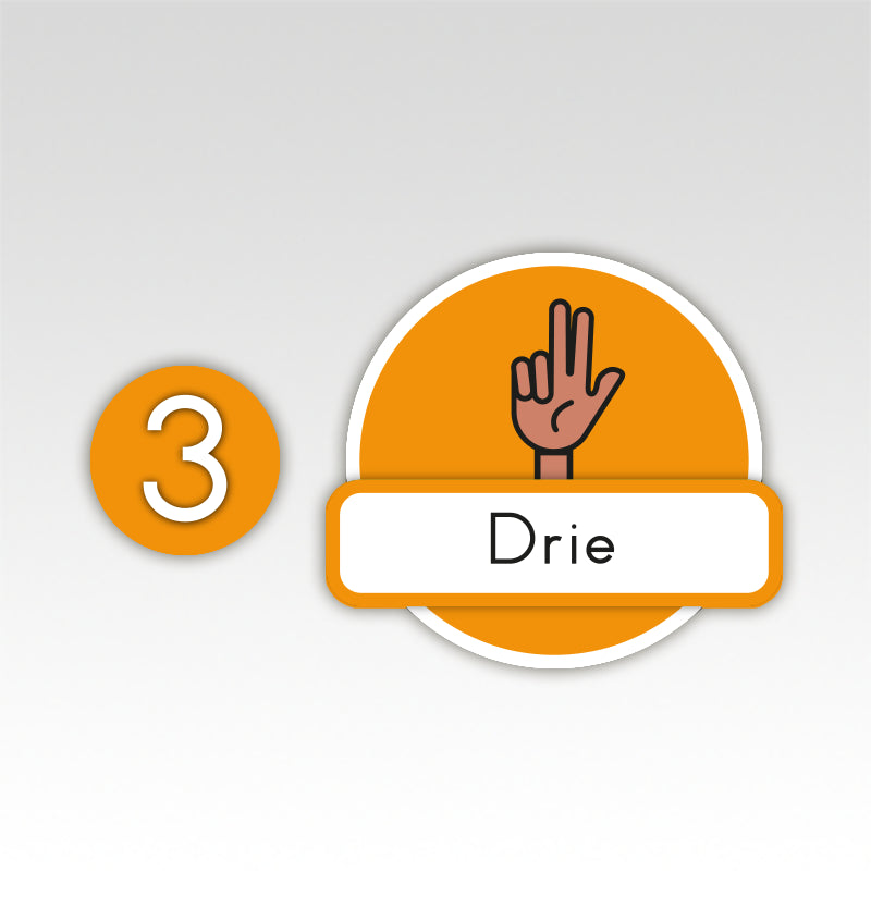 Metrobord Cijfermatjes Leren Tellen