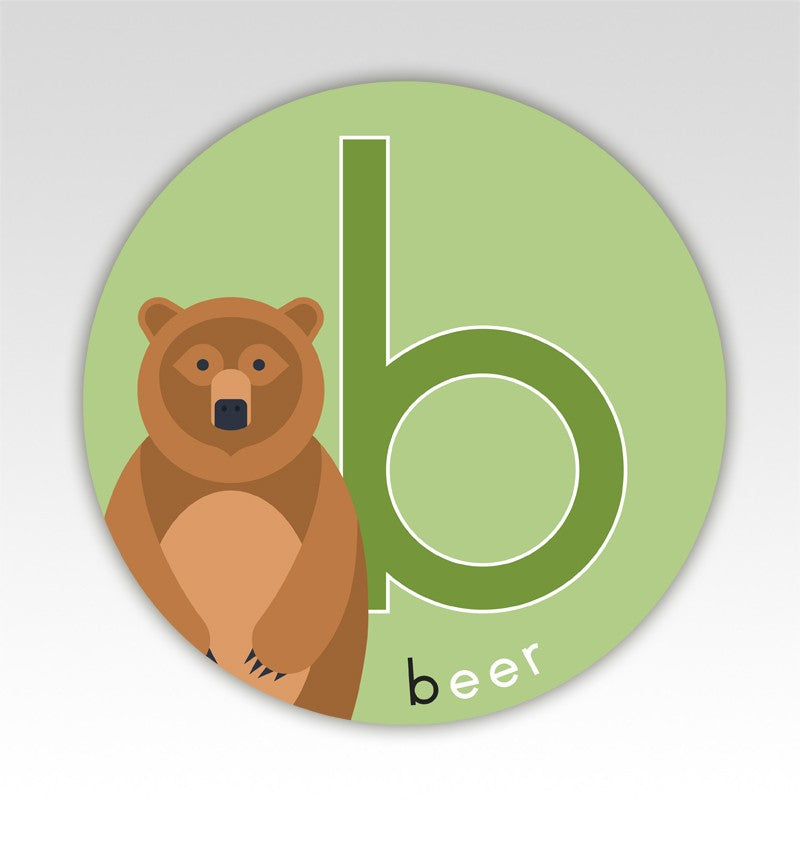 Dieren lettermatjes Alfabet