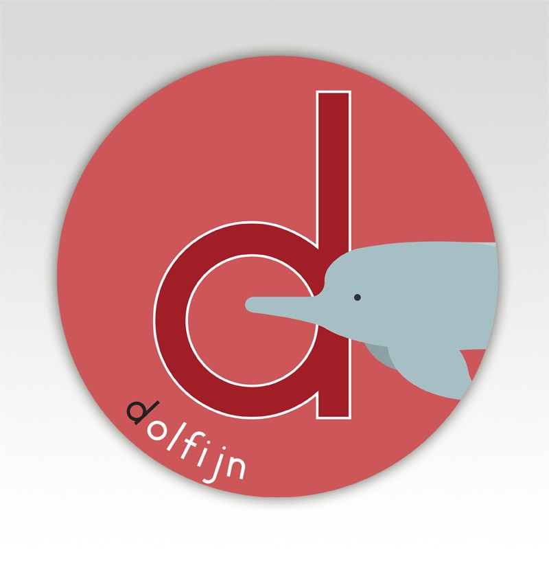 Dieren lettermatjes Alfabet