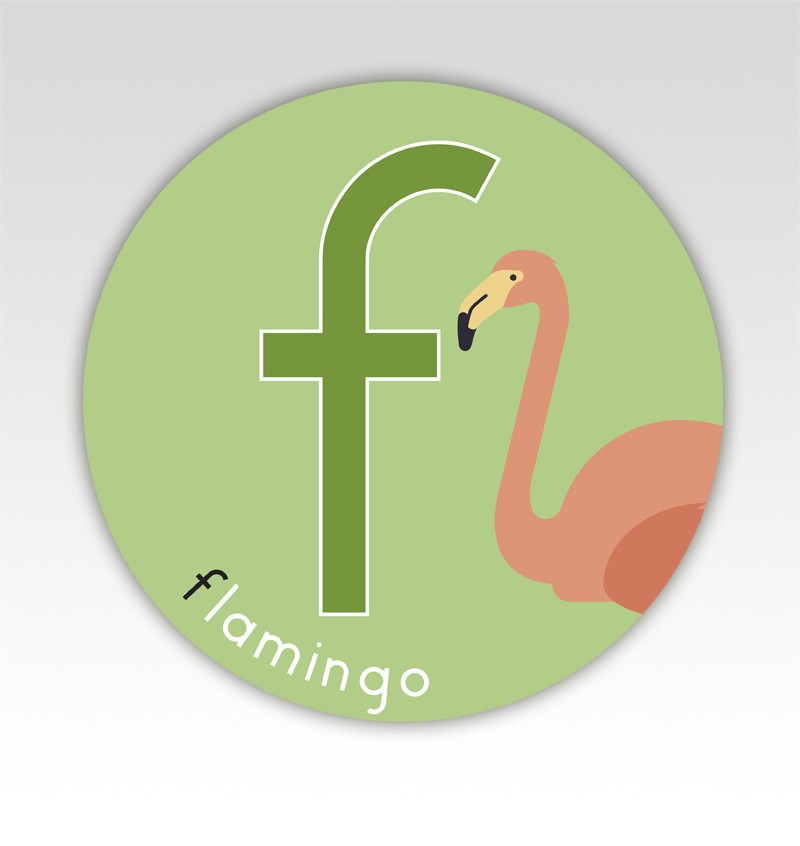 Dieren lettermatjes Alfabet