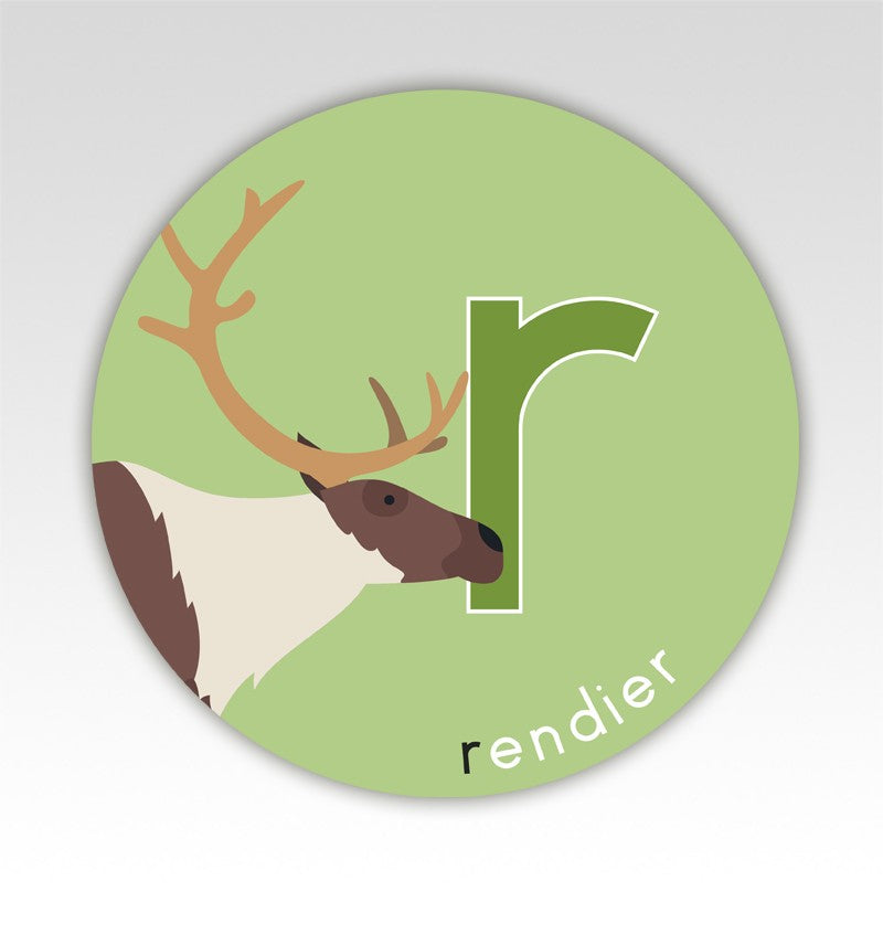 Dieren lettermatjes Alfabet