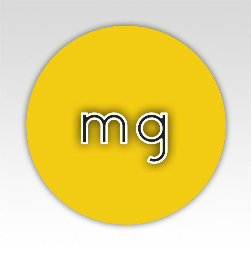 Gewicht beweegmatjes Cirkel - Metriek stelsel