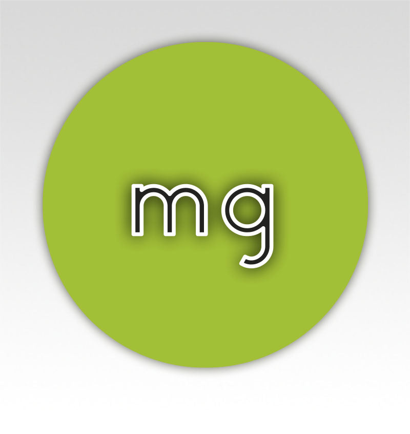 Gewicht beweegmatjes Cirkel - Metriek stelsel