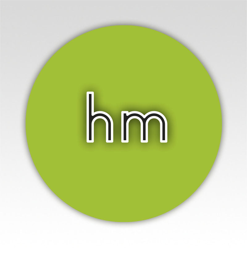 Lengte beweegmatjes Cirkels - Metriek stelsel