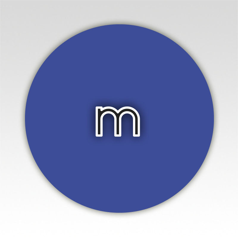 Lengte beweegmatjes Cirkels - Metriek stelsel