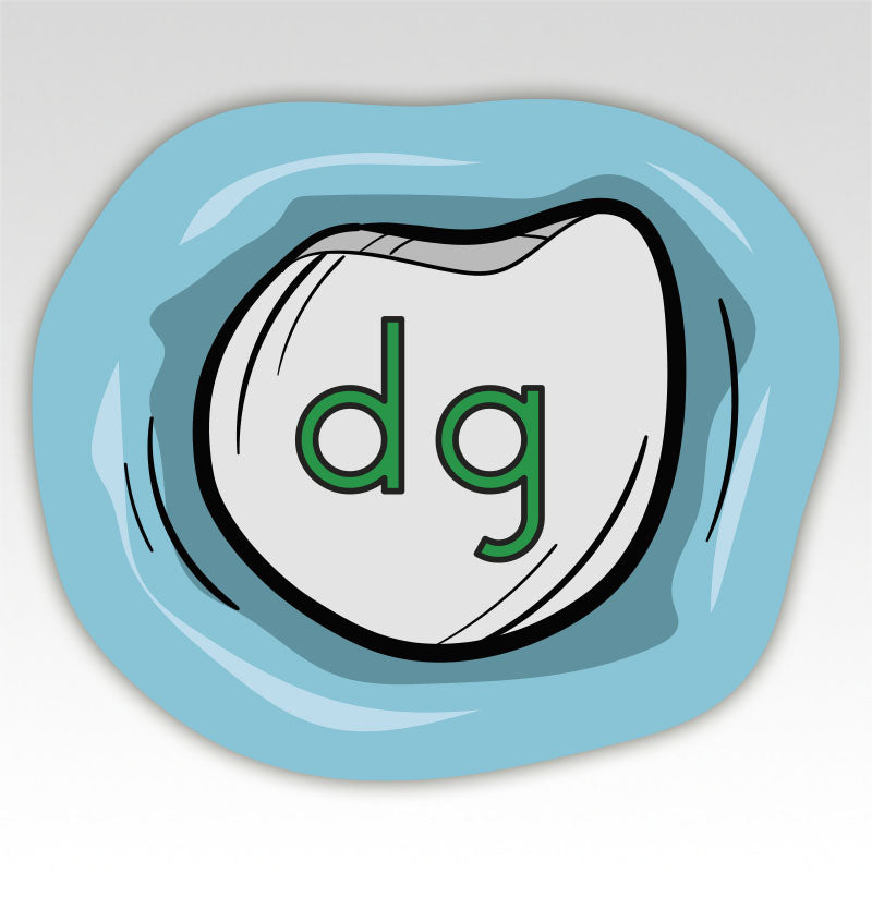 Gewicht beweegmatjes Stapstenen - Metriek stelsel