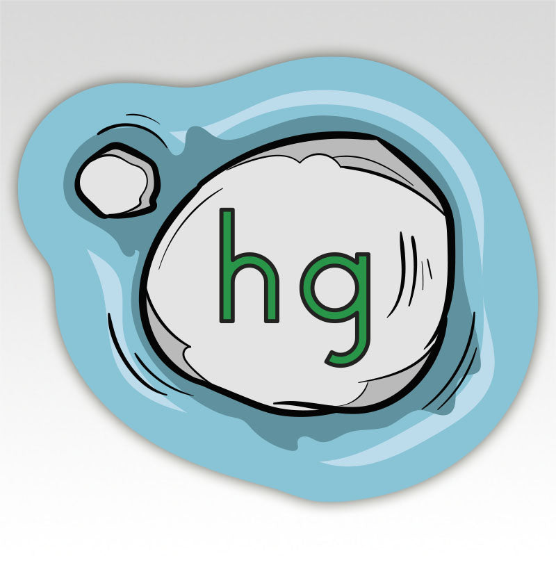 Gewicht beweegmatjes Stapstenen - Metriek stelsel