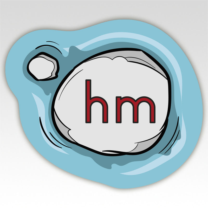 Lengte beweegmatjes Stapstenen - Metriek stelsel