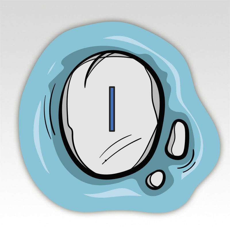 Inhoud beweegmatjes Stapstenen - Metriek stelsel