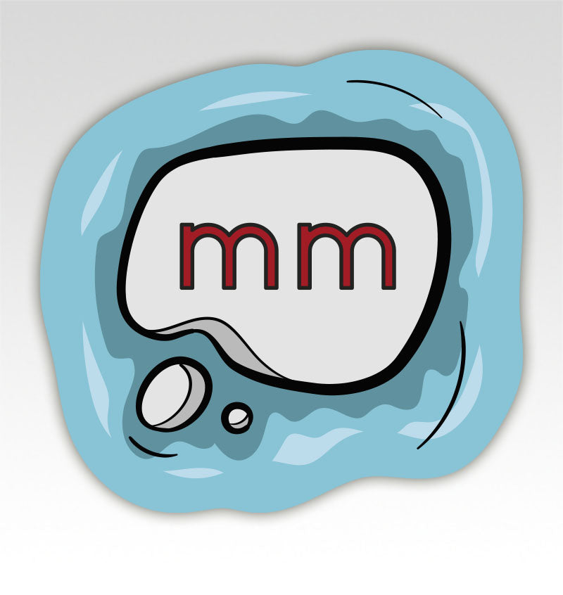 Lengte beweegmatjes Stapstenen - Metriek stelsel