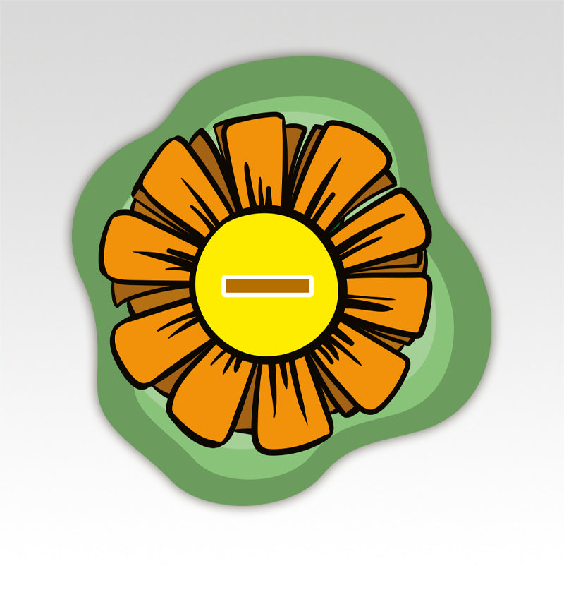 Rekentekens bij Bloemen Rekenmatjes