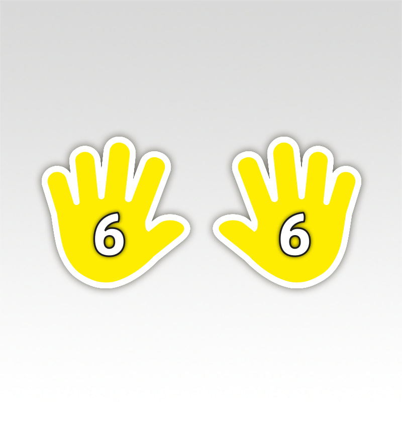 Handen en Voeten Parcours - Bewegend Leren met kleuren, vormen en getallen